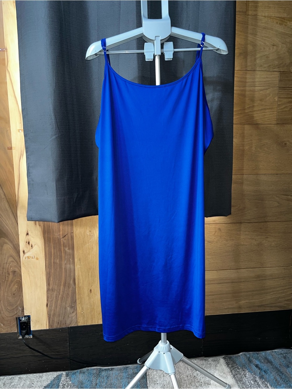 Women's Royal Blue Slip Tank Dress